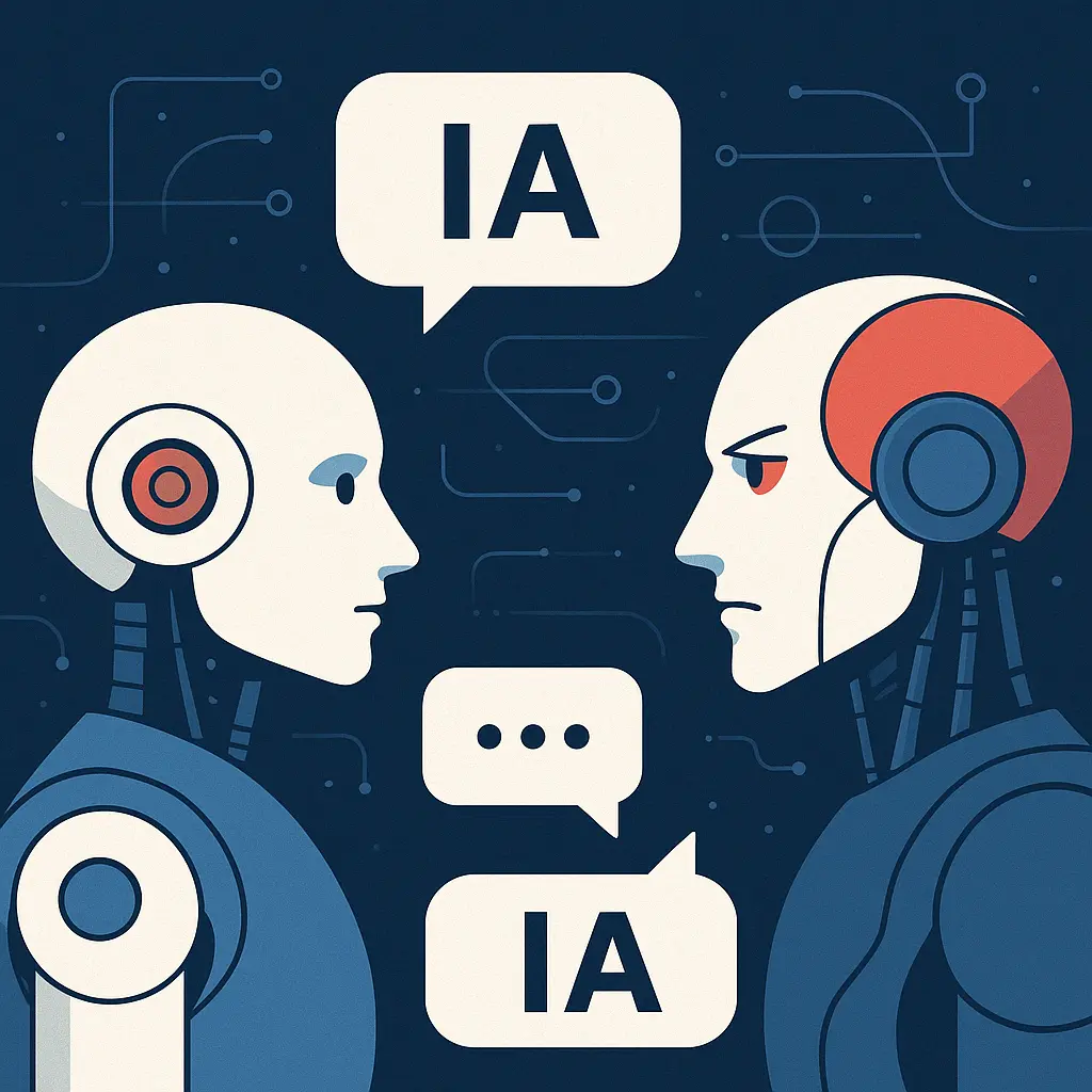 Genera tus propios diálogos entre inteligencias artificiales Genera tus propios diálogos entre inteligencias artificiales